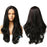 Natural Wavy Glueless Transparent Lace Human Hiar Wigs