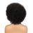 Human Hair Wigs for Small Heads 100% Remy Afro Curly