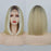 Ins Hot Short Bob Blonde Mini Lace Wigs for Women