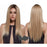 Wave Long Synthetic Heat-resistant Fiber Lace Human Hair Wigs