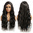 Long Natural Wavy Synthetic Lace Front Human Hair Wig