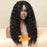 Wave T Part Front Lace Transparent Human Hair Wigs