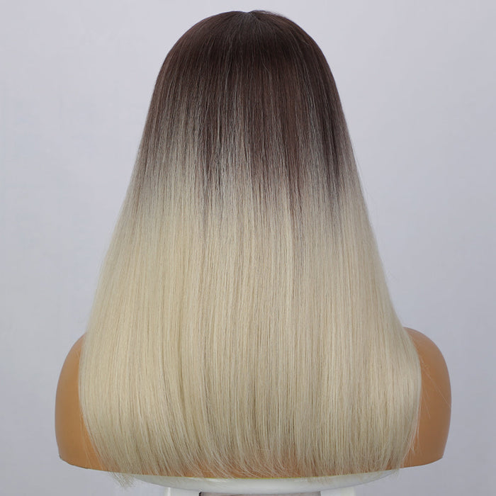 Ins Hot Black to Blonde Mini Lace Front Wigs