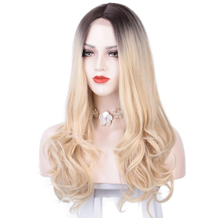 2022 Vanilla Long Wave Mini Lace Front Wig