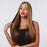 Long Straight Synthetic Forehead Lace Front Human Hair Wig