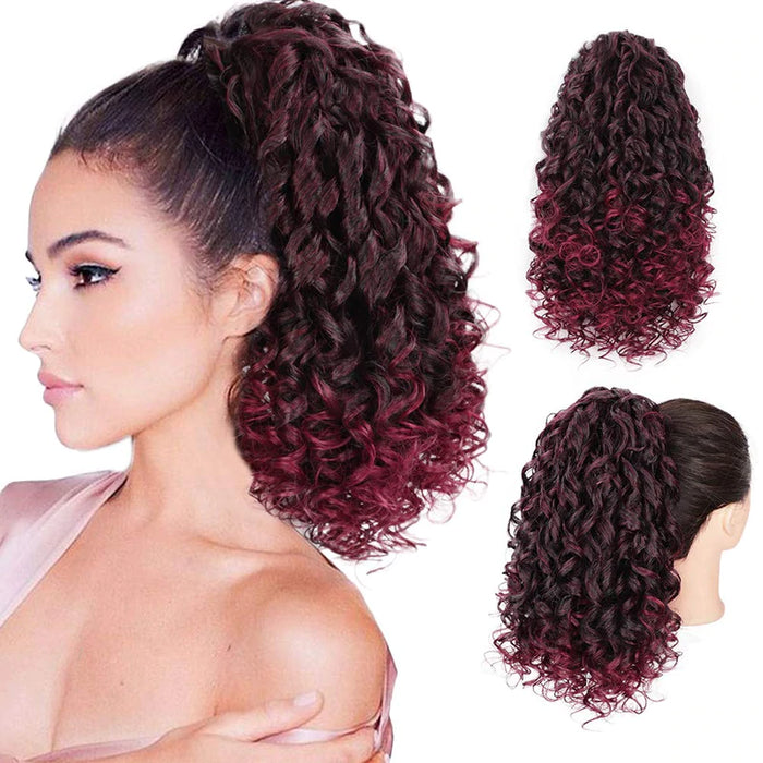 Synthetic Curly Drawstring Ponytail for Women