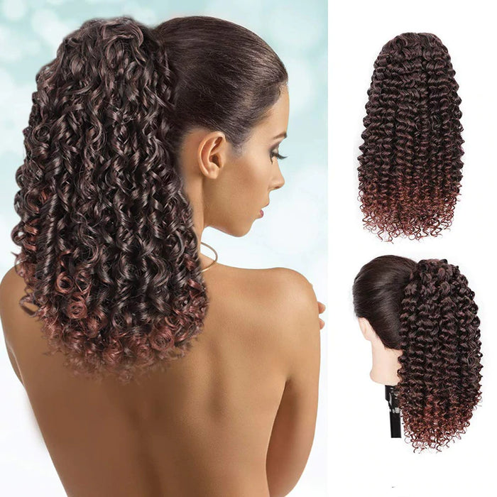 Synthetic Curly Drawstring Ponytail for Women