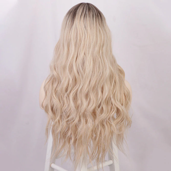 Blonde Body Wave Golden Mini Lace Front Wigs