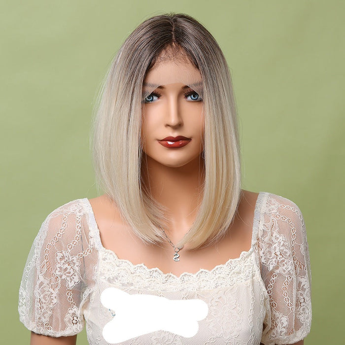 Copy of Fashion Lace Front Synthetic Straight Natural Hair Human Hair Wig