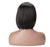 Top quality Remy Hair with Bang Short Straight Bob Human  Hair Wigs