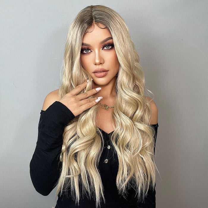 Synthetic Hair Lace Front High Quality Human Hiar Wigs