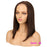 Front Lace Long Straight Human  Hair Wigs for Black Woman