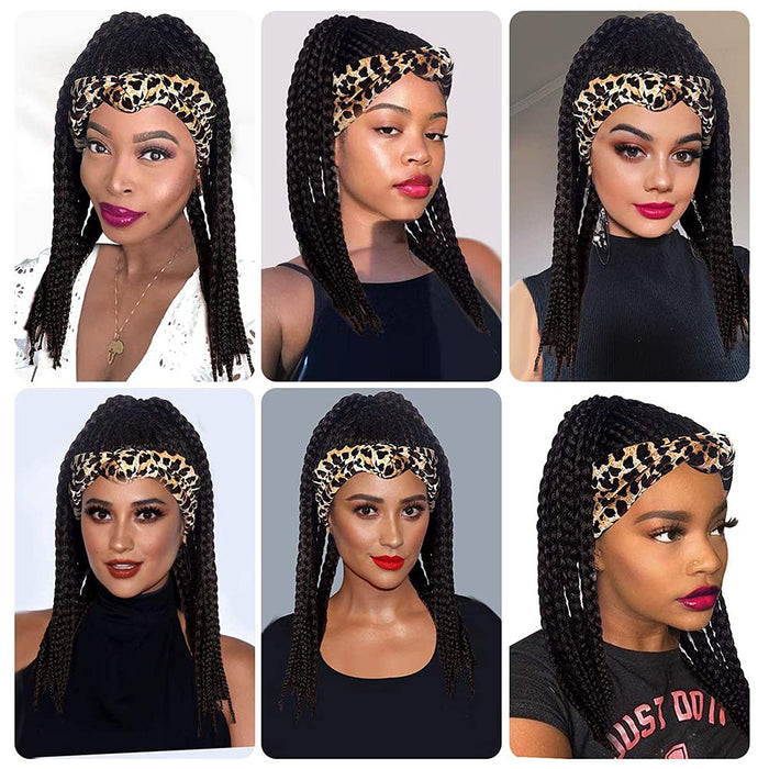 Hot Sexy Kinky Long Wigs with Leopard Headband