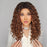 Medium Length Curly T Part Lace Front Human Hiar Wigs