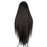 Scalp lace new straight Heat Resistant Fiber Human Hair Wigs