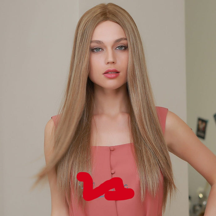 Copy of Fashion Lace Front Synthetic Straight Natural Hair Human Hair Wig