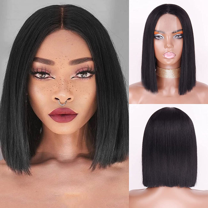 Ins Hot Shoulder Length for Women Colorful Bob Wigs