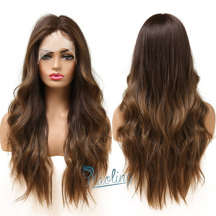 Wavy Front Lace Glueless Human Hair Wig