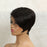 Lace Wig Short Cut Bob Front Lace Wig with Bangs Straight 10”