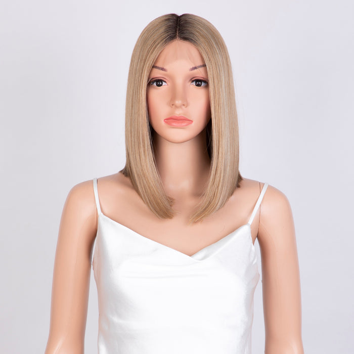 Short BOB Lace Synthetic Human Hair Wig