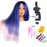 Ombre Mannequin Doll Head for Hairstyle Human Hair & Synthetic Mixed Professional Styling Head Hot Curl Iron Straighten Training