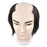 Male Bald 100% Human Hair Mannequin Head with Real Hair Practice Training Head Barber Hairdressing Manikin Doll