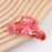 9cm big arch bath thick chignon water stripe wave acrylic hair claws hair clips for women claw