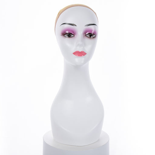 Realistic Mannequin Head for Wig Display