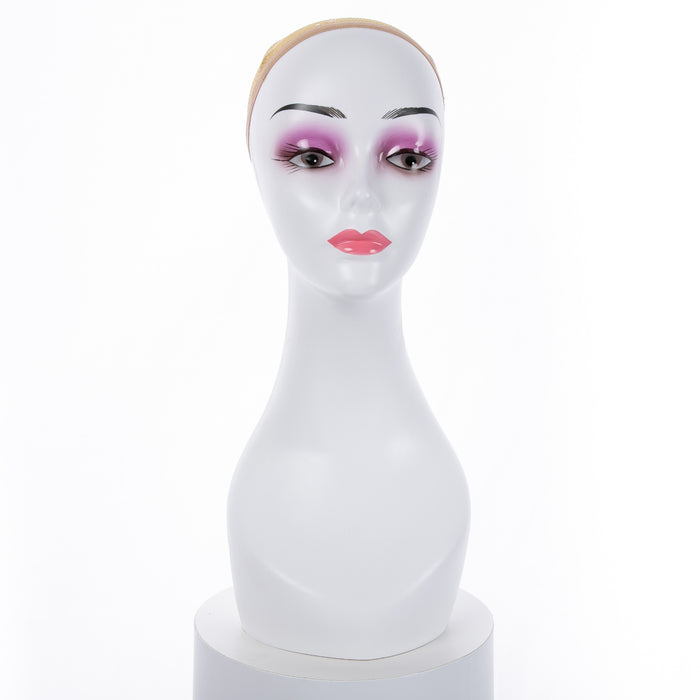 Realistic Mannequin Head for Wig Display