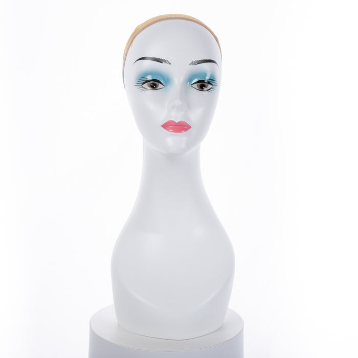 Mannequin Manikin Cork Canvas Block Head Wigs Making Display Holder