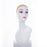 PVC Mannequin Head with Shoulders Female for Wig Display