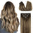 Cuticle Aligned Extensions Clip in Human Hair Extensions