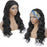 Headband Wigs Human Hair Headband Wigs for Black Women