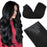 Human Hair Extension Clip In 100% Remy Hair Seamless Natural Hair Clip Ins Extensions