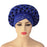 Turban Adjustable Space Layer Ethnic Hat Head Decoration Muslim Turban Hat With