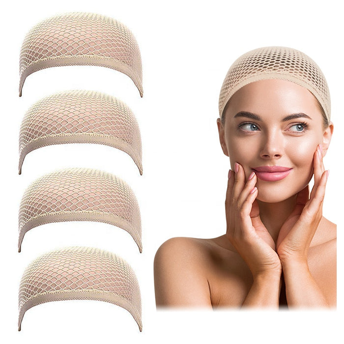 Hot sale wigs making accessories hairnet nude mesh dome wig caps for Wigs