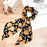 2022 retro 2pcs set hand tail bow knotted hair ties cloth fabric floral print scarf scrunchies with ribbon