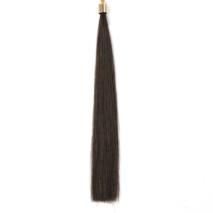 Human hair unprocessed virgin mink seamless clip in hair extensions