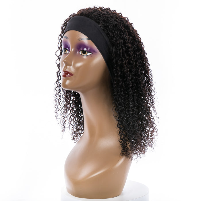 Realistic Wig Display African American Women Black Big Breast Half Body