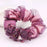 2022 Luxury high elastic hair rubber band hair ties accessories flower organza crystal rhinestone diamond scrunchies