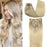 Silk Straight Blonde Virgin 30 inch Natural Human Hair Clip In Hair Extensions