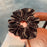 Autumn Winter hair accessories strong elastic hair band ties big large xxl scrunchies premium oversized velvet scrunchie