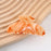 9cm big arch bath thick chignon water stripe wave acrylic hair claws hair clips for women claw