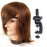 Male Mannequin Training Head With 100% Real Hair For Hairdressers Salon And School Hairdressing Practice Cutting Dyeing Colors