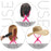 Thick ABS plastic short wig stands detachable Wig Holders for drying wigs more quickly