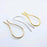 High quality extra long metal branch 2 prong bun clip sticks copper hair jewelry silver wide gold u shaped hair pins hair forks