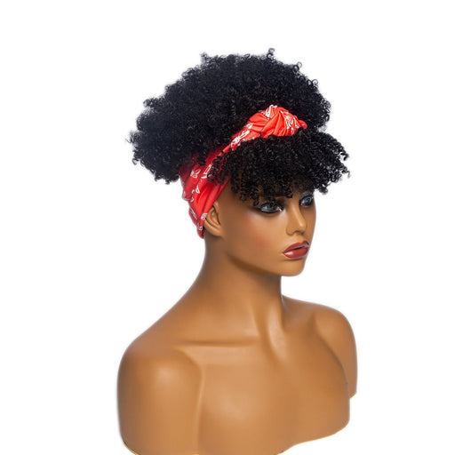 Hot Sexy Kinky Curly Wigs with Butterfly Headband