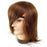 Male Mannequin Training Head With 100% Real Hair For Hairdressers Salon And School Hairdressing Practice Cutting Dyeing Colors