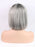 Silver Synthetic Lace Front Wig