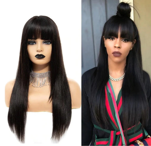 Hot Long Black Natural Wigs